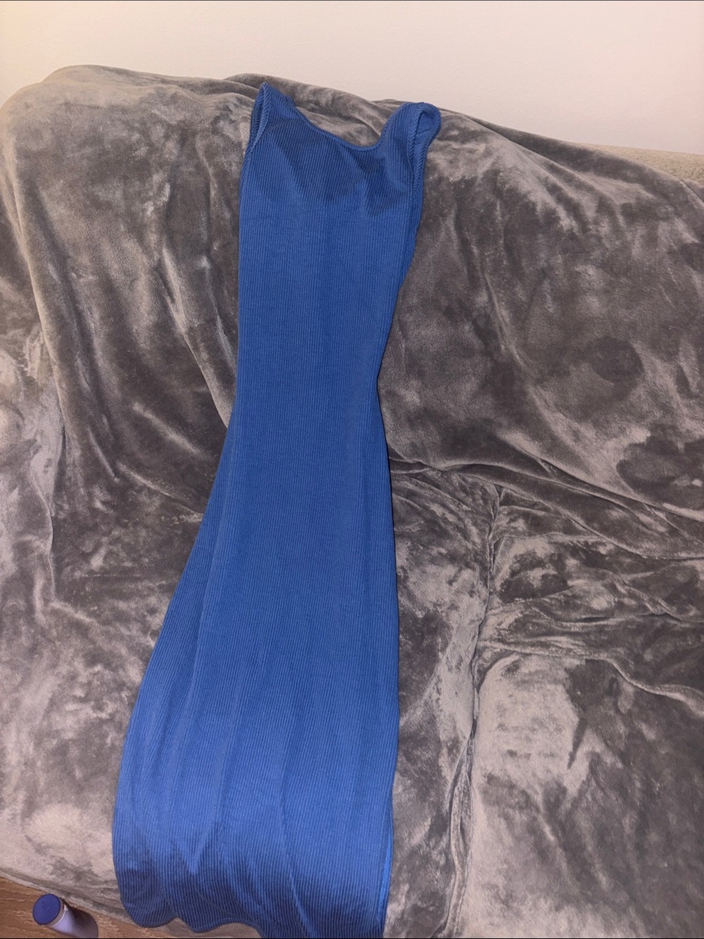 Sleeveless Ribbed Maxi Dress - medium